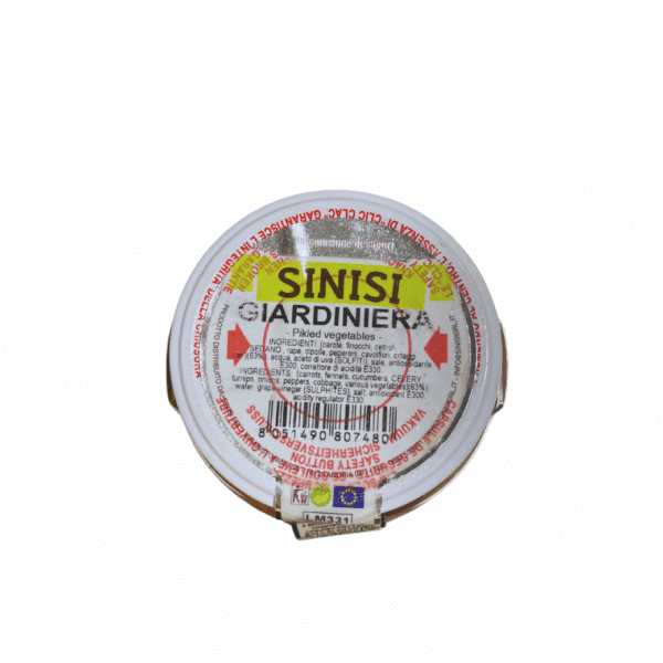 Mixed pickled Vegetables Giardiniera 590ml