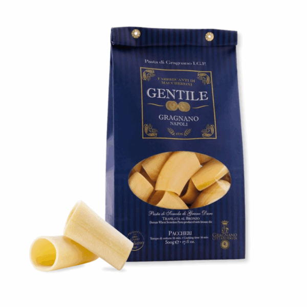 Paccheri Pasta 500g – Gentile Italian Pasta | Premium Food Thailand