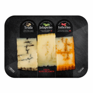 MANCHEGO TRIO (TRUFFLE, INFIERNO, JALAPENO) (300g)
