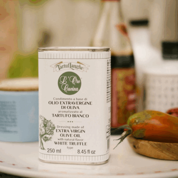 EXTRA VIRGIN OLIVE OIL seasoning flavored with white truffle 250ml