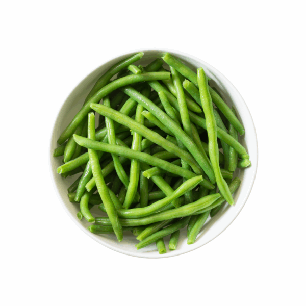 Frozen Very Fine Green Beans in 1kg bag from Darta – premium European vegetables