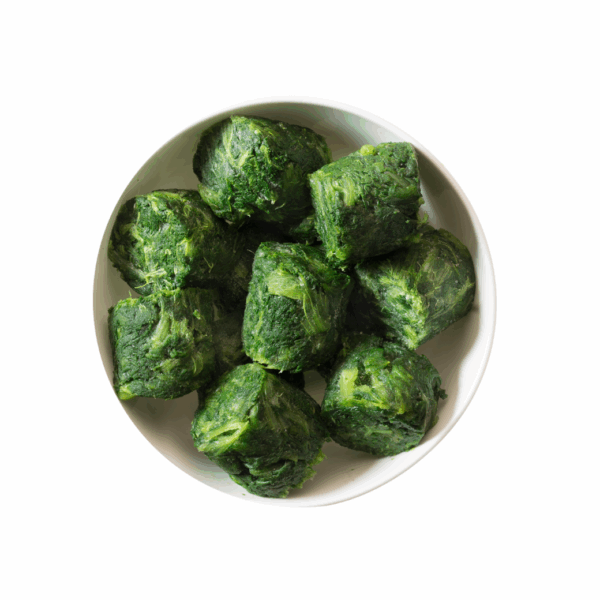 Frozen Leaf Spinach Portions 1kg | Premium European Spinach | Premium Food Thailand