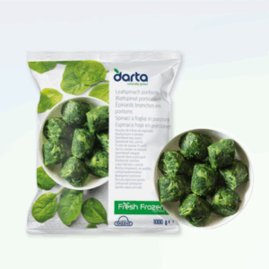 Frozen Leaf Spinach Portions 1kg | Premium European Spinach | Premium Food Thailand