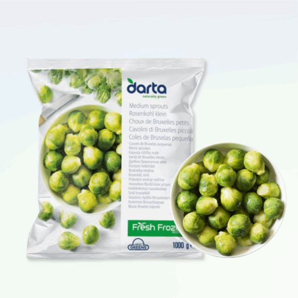 Frozen Brussel Sprouts 1kg | Premium Quality by Darta – Premium Food Thailand