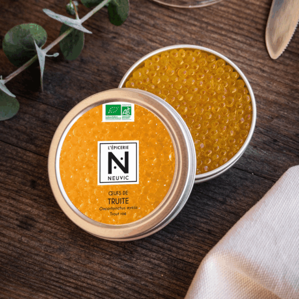 Organic Trout Roe – 50g