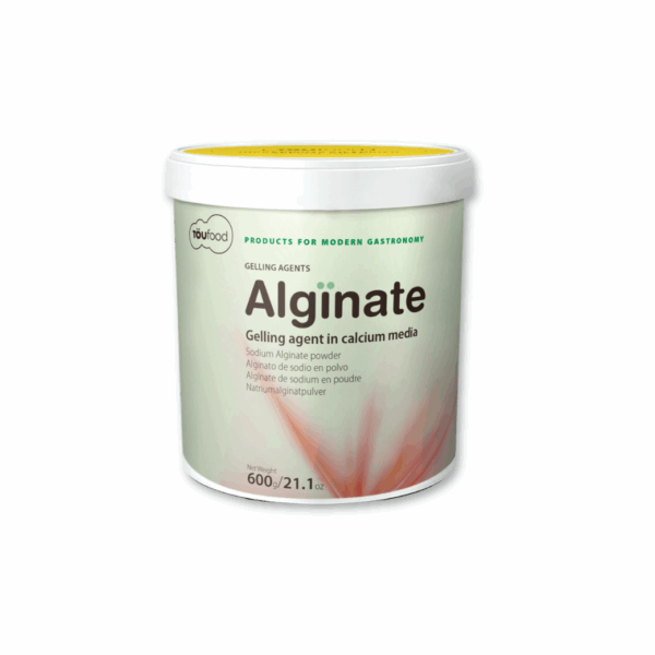 TOUFOOD Sodium Alginate 600g – Spherification Powder | Premium Food Thailand