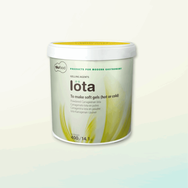 TOUFOOD Iota (400g) – Elastic Gelling Agent for Delicate Textures