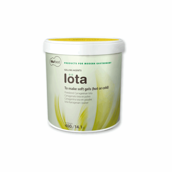 TOUFOOD Iota (400g) – Elastic Gelling Agent for Delicate Textures