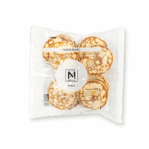 Minis Blinis Neuvic 135g – French Blinis for Caviar | Premium Food Thailand