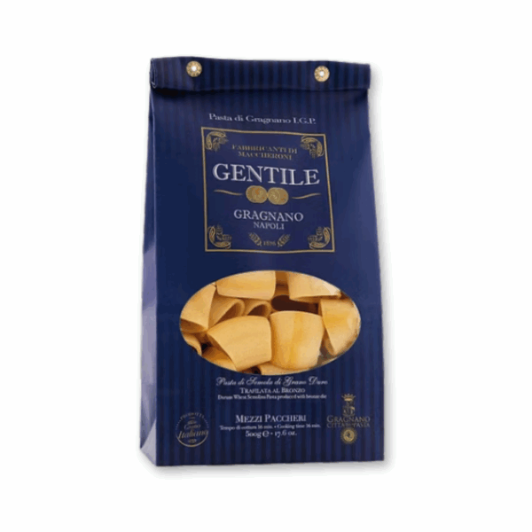 Mezzi Paccheri Gentile 500g – Italian Pasta | Premium Food Thailand