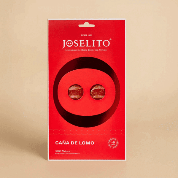 Celebrate a newborn with the Joselito Baby Box. 100% natural Iberian meats and a cute plush toy — the perfect gourmet gift for parents and families. Premium Food Thailand - Joselito Baby Box - blister-lomo