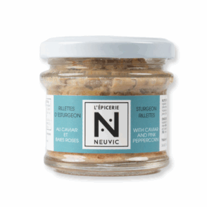 Rillettes Sturgeon with Caviar – Neuvic French Gourmet Spread 90g