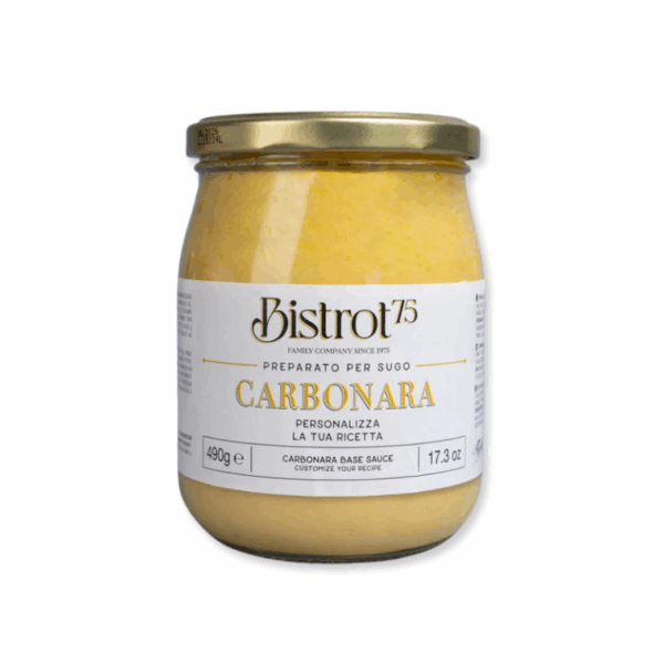 Carbonara Base Sauce 490g | Tartuflanghe | Premium Food Thailand