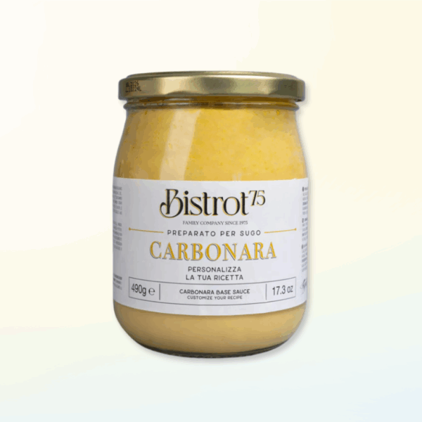 Carbonara Base Sauce 490g | Tartuflanghe | Premium Food Thailand