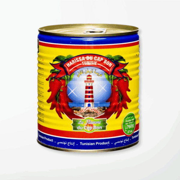 Tunisian Harissa Paste 760g – Cap Bon Heat | Premium Food Thailand