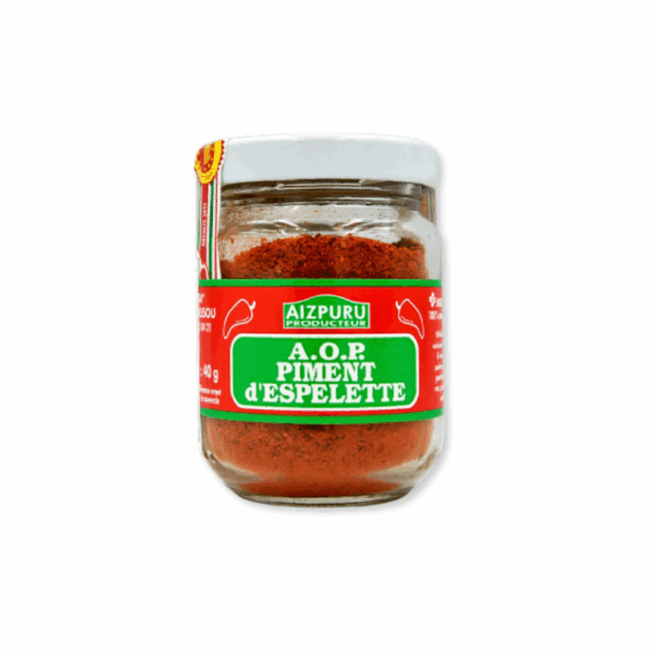 Espelette Pepper Powder 40g – Piment d’Espelette AOP | Premium Food Thailand