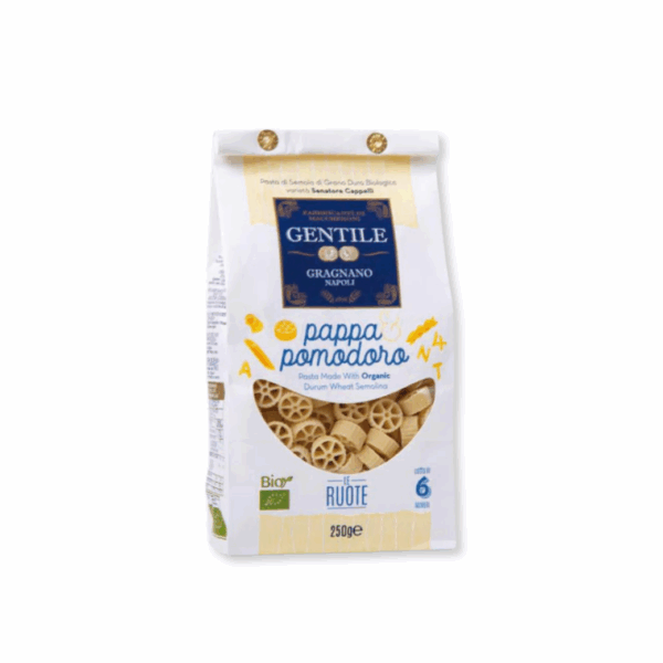 Gentile Le Ruote Pasta 250g | Organic Durum Wheat | Premium Food Thailand