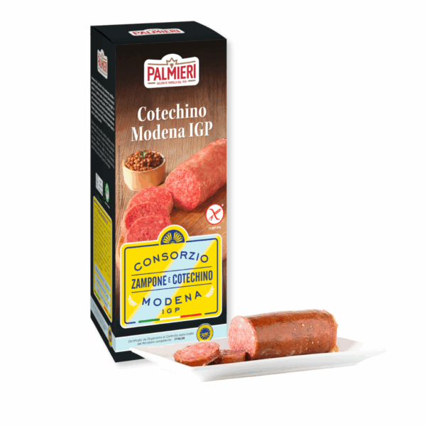 Cotechino Modena IGP 500g | Authentic Italian Sausage by Palmieri | Premium Food Thailand